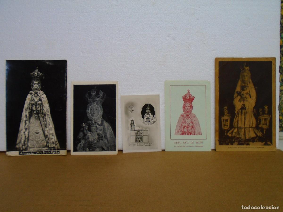 Cartoline: ALMANSA(ALBACETE)POSTALES Y RECORDATORIOS ANTIGUOS DE NTRA.SRA.DE BELEN,VER FOTOS.
