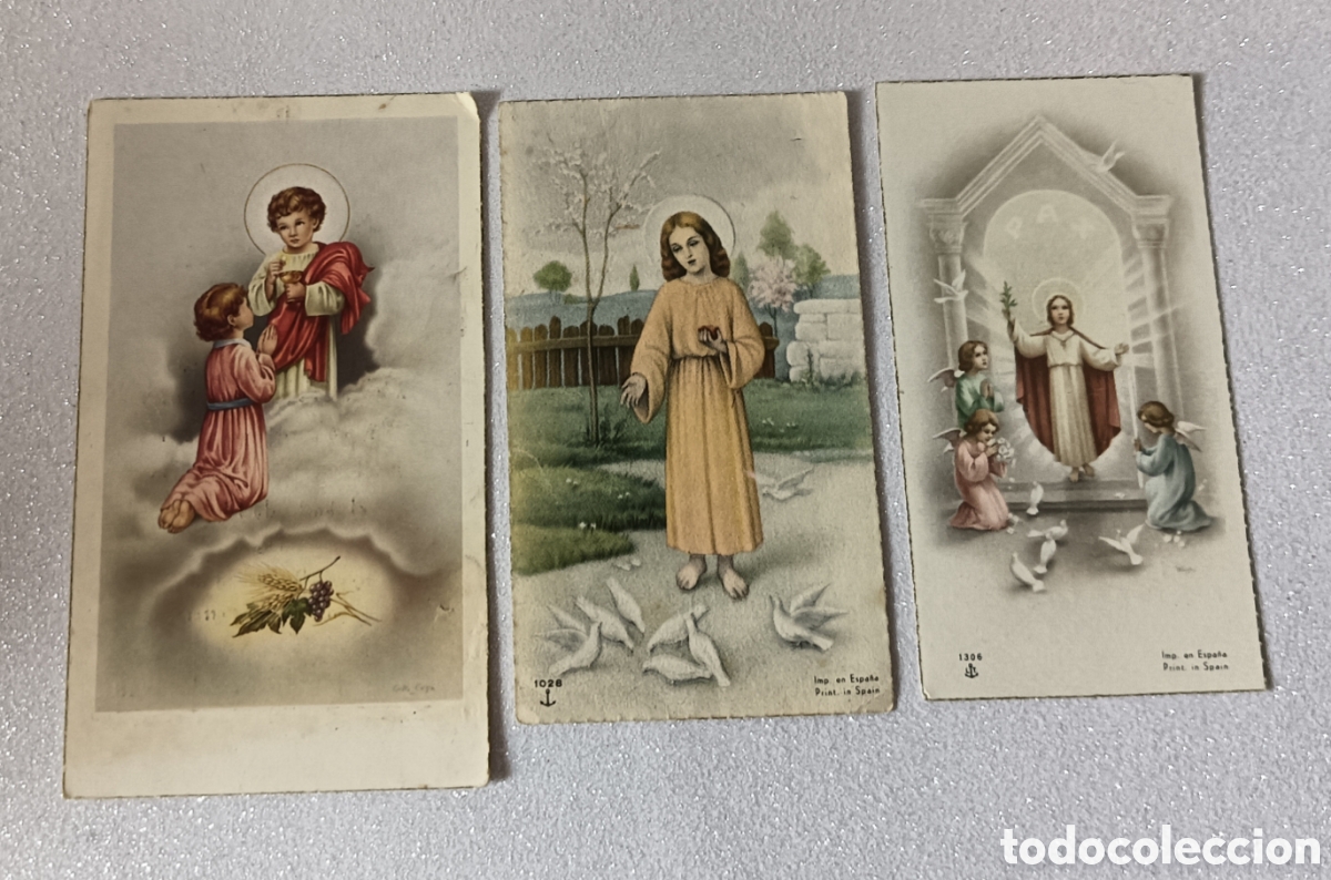 Postales: Recordatorios Primera Comuni&oacute;n.