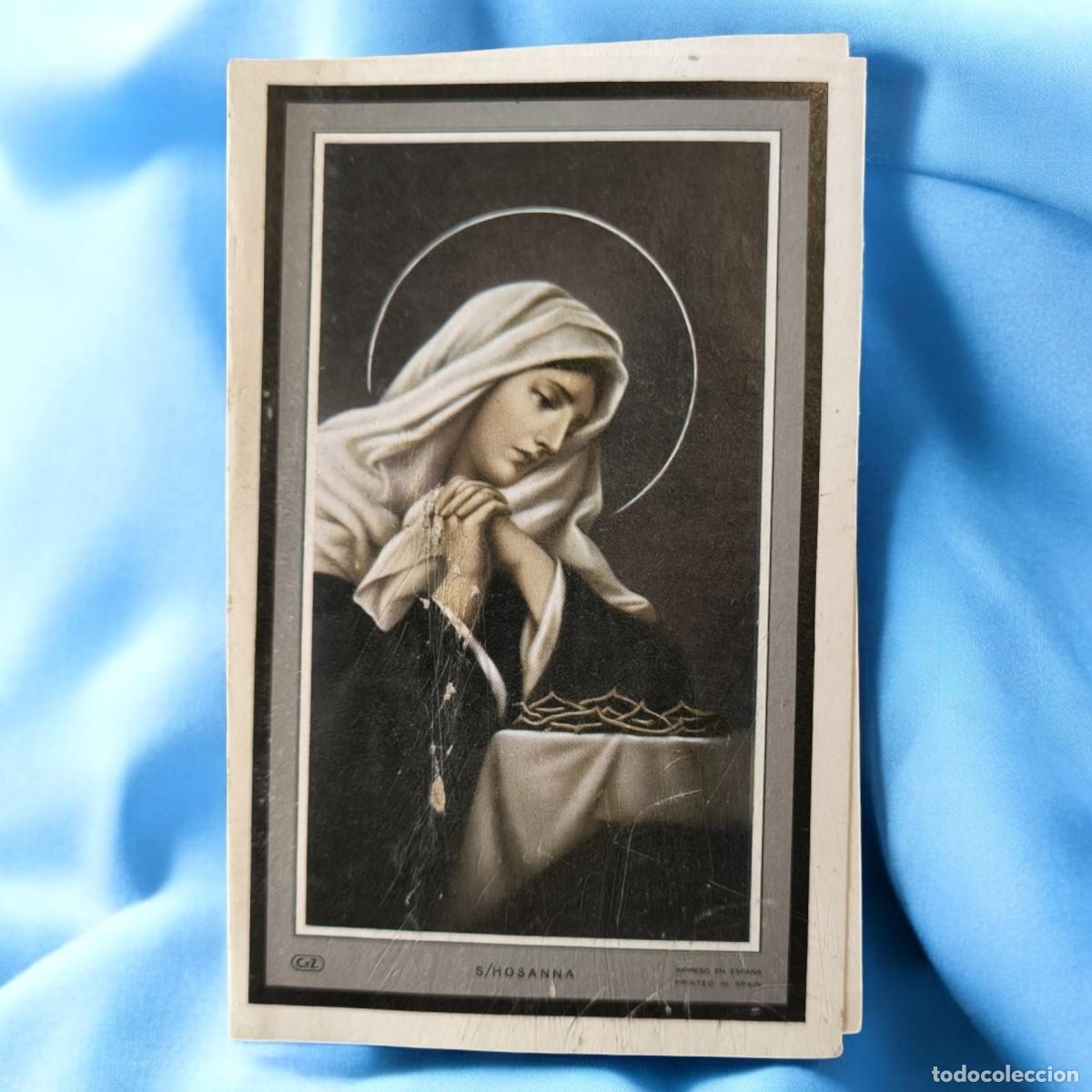 Postales: A&ntilde;o 1984 - Antigua Esquela, Estampa Funeraria