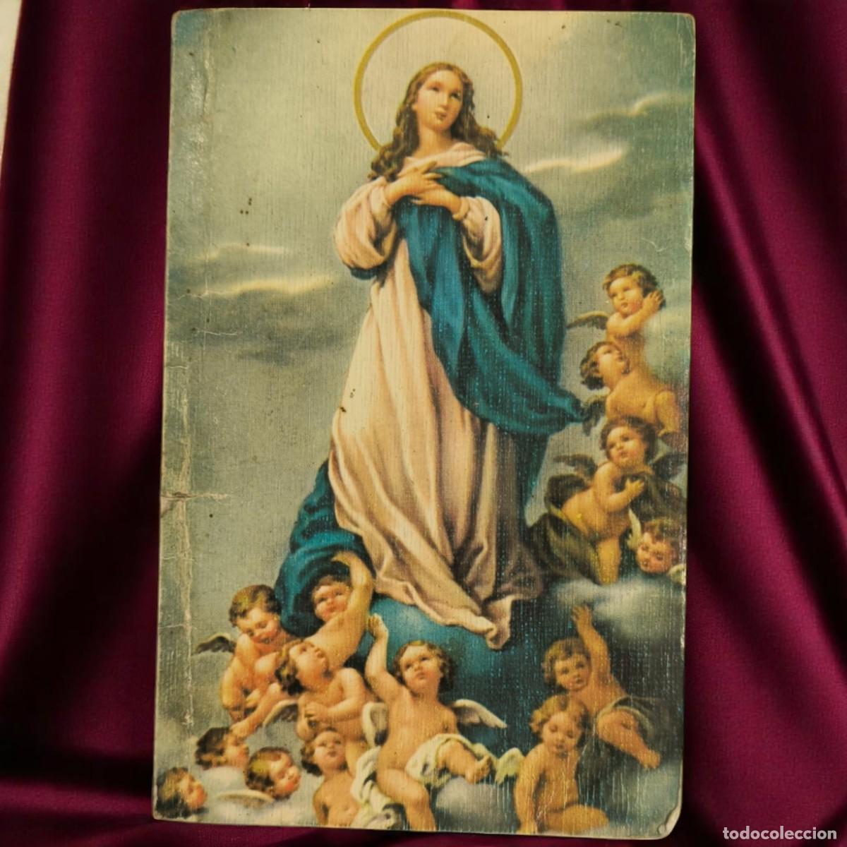 Postales: Antigua Esquela Religiosa De 1995 &ndash; Segundo Aniversario De Do&ntilde;a M.&ordf; Victoria