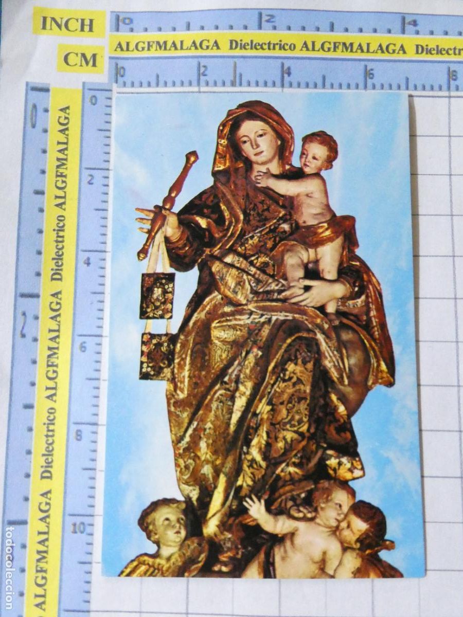 Postales: RECORDATORIO RELIGIOSO SEMANA SANTA. VIRGEN CARMEN CARMELITAS C&Aacute;DIZ. 28