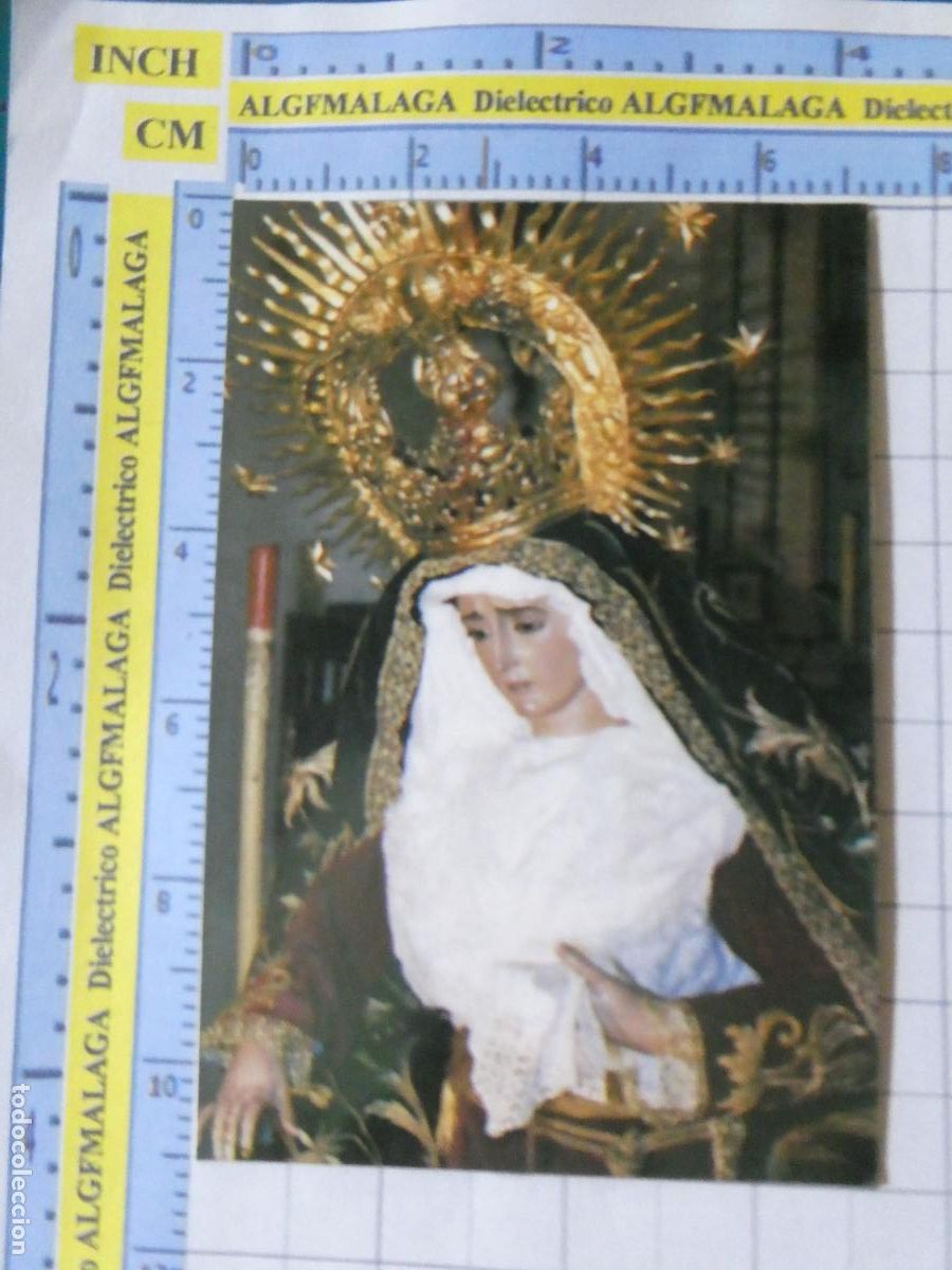 Postales: RECORDATORIO RELIGIOSO SEMANA SANTA. VIRGEN DE LOS DOLORES RONDA, M&Aacute;LAGA. 30