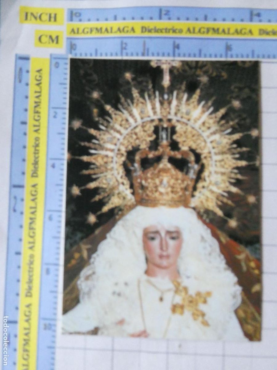 Postales: RECORDATORIO RELIGIOSO SEMANA SANTA. RONDA M&Aacute;LAGA VIRGEN DE LOS DOLORES. 33