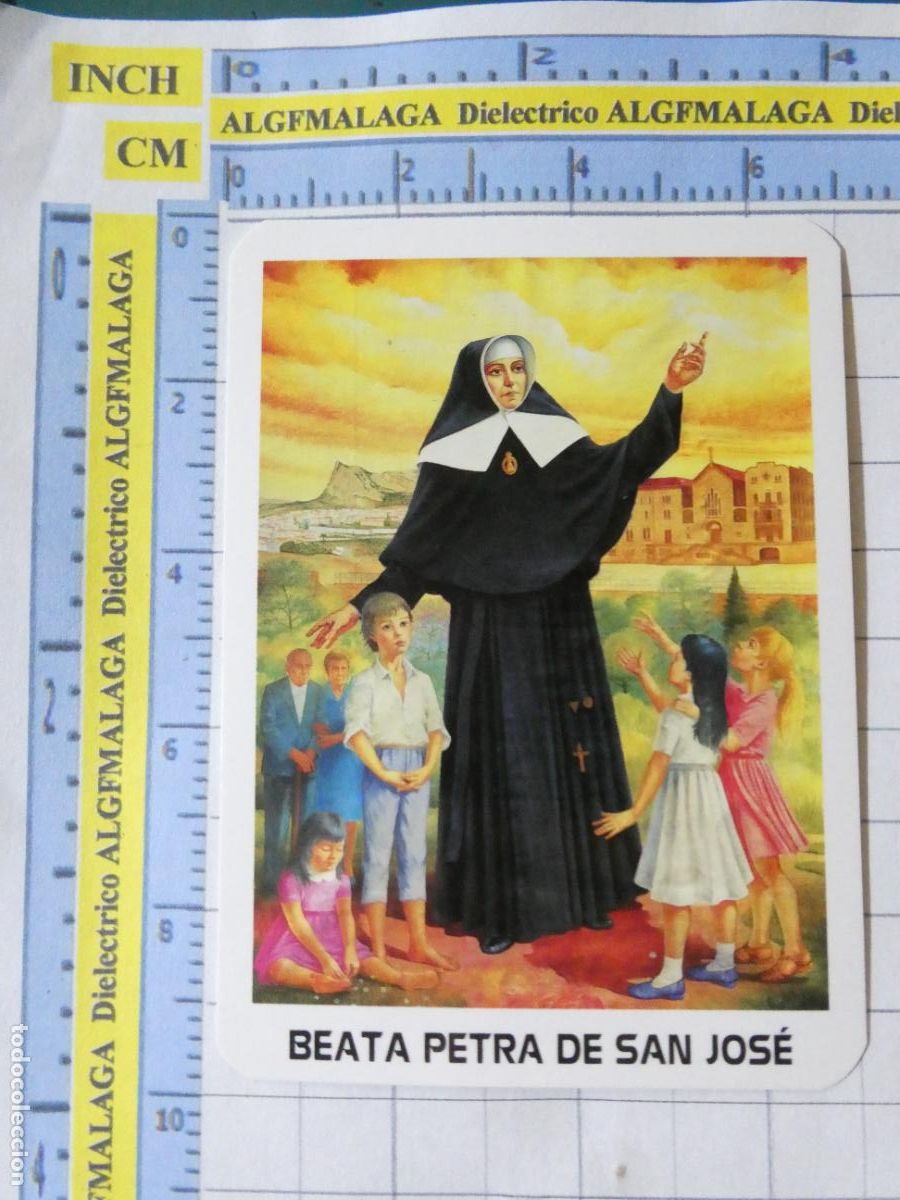 Postales: RECORDATORIO RELIGIOSO SEMANA SANTA. CALENDARIO 1995 BEATA PETRA SAN JOS&Eacute;. 37