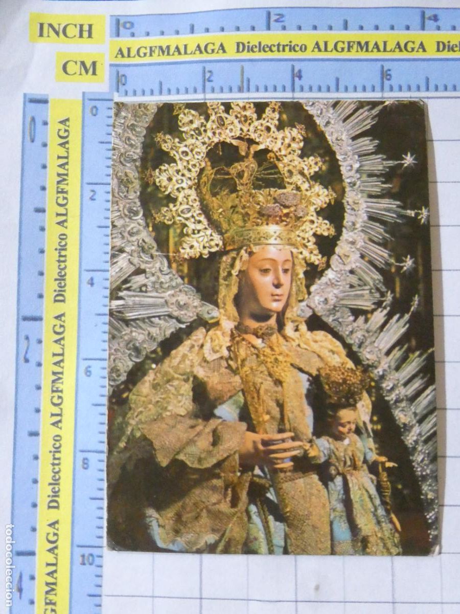 Postales: RECORDATORIO RELIGIOSO SEMANA SANTA. RONDA M&Aacute;LAGA, NUESTRA SE&Ntilde;ORA DE LA PAZ ANGELUS. 55