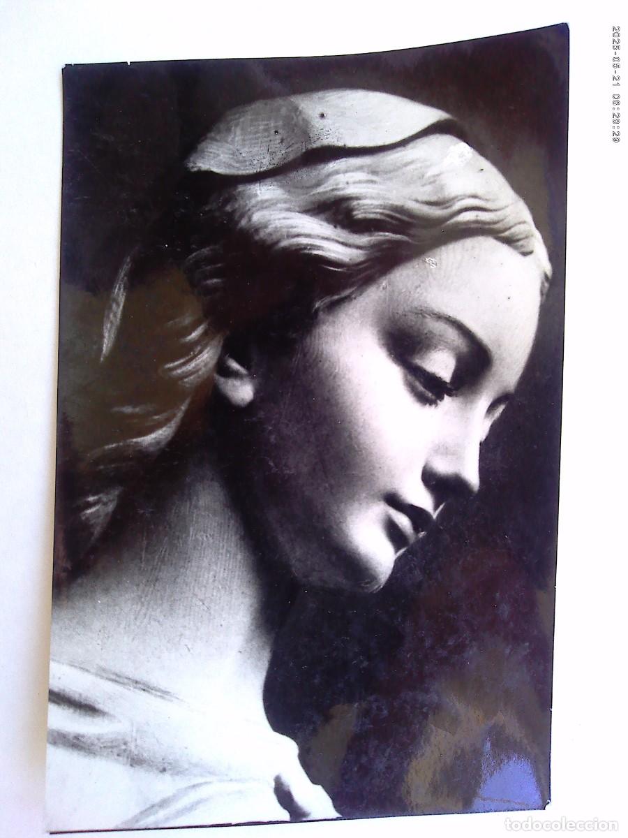Postcards: ESTAMPA FOTOGRAFICA DE IMAGEN DE LA VIRGEN . VALLADOLID , 1963