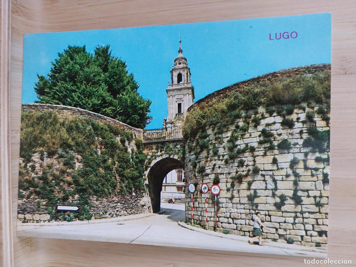 Postales: LUGO PUERTA DE SANTIAGO ED PARIS 122 SC ORIGINAL