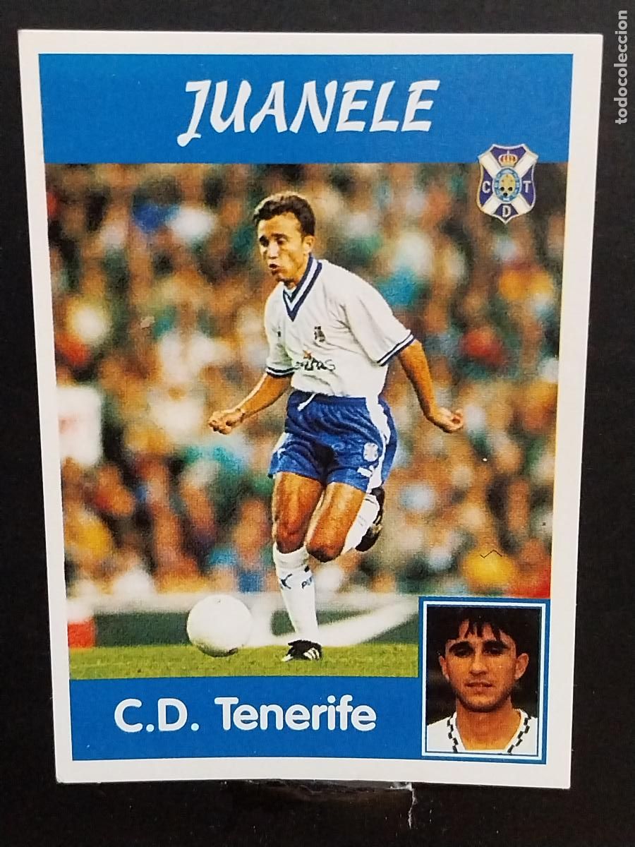 Postales: JUANELE C D TENERIFE LIGA 1997 97 98 PANINI CROMO 157 SIN PEGAR NUNCA ORIGINAL