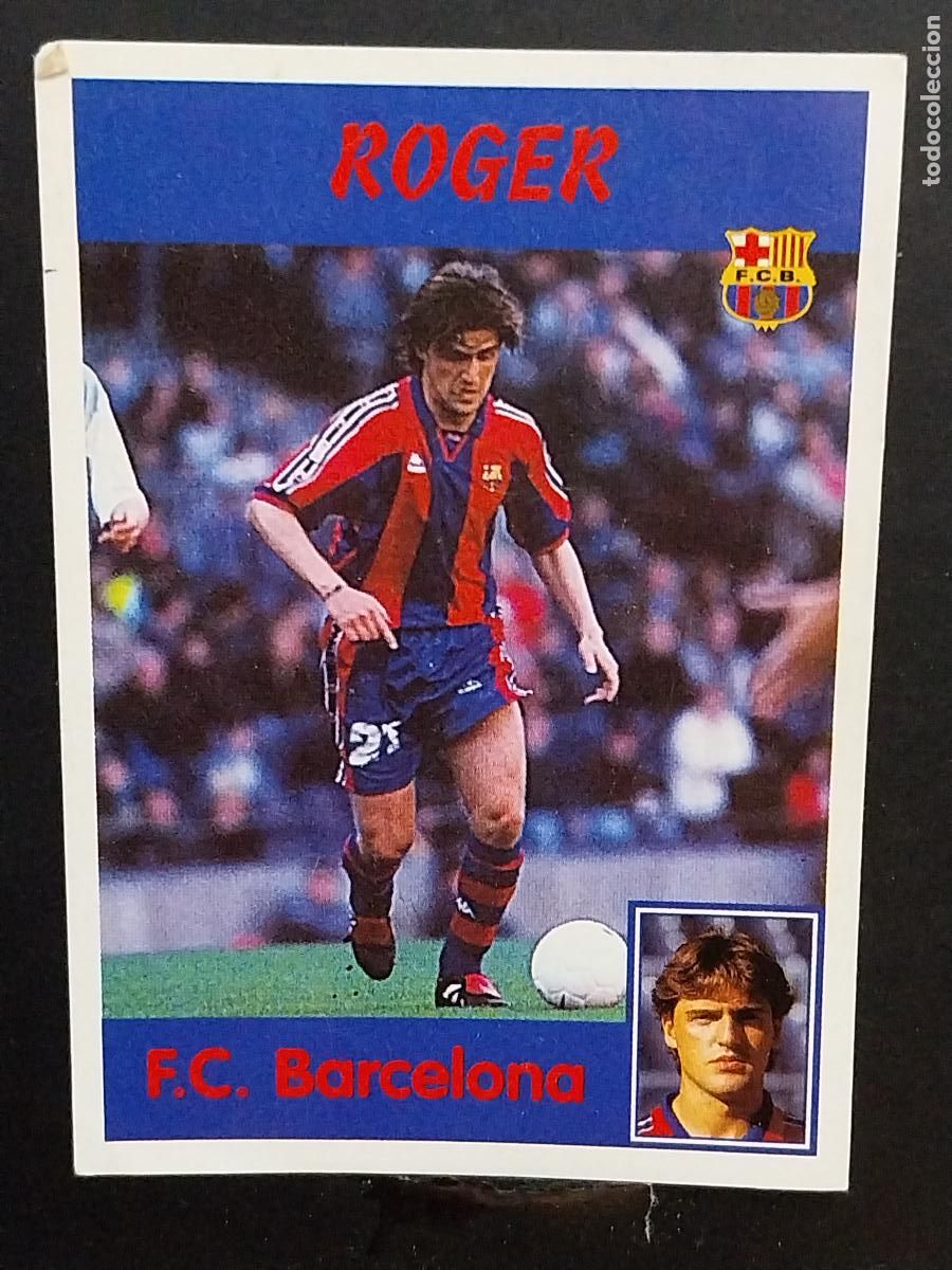 Postales: ROGER BARCELONA LIGA 1997 97 98 PANINI CROMO 26 A SIN PEGAR NUNCA ORIGINAL