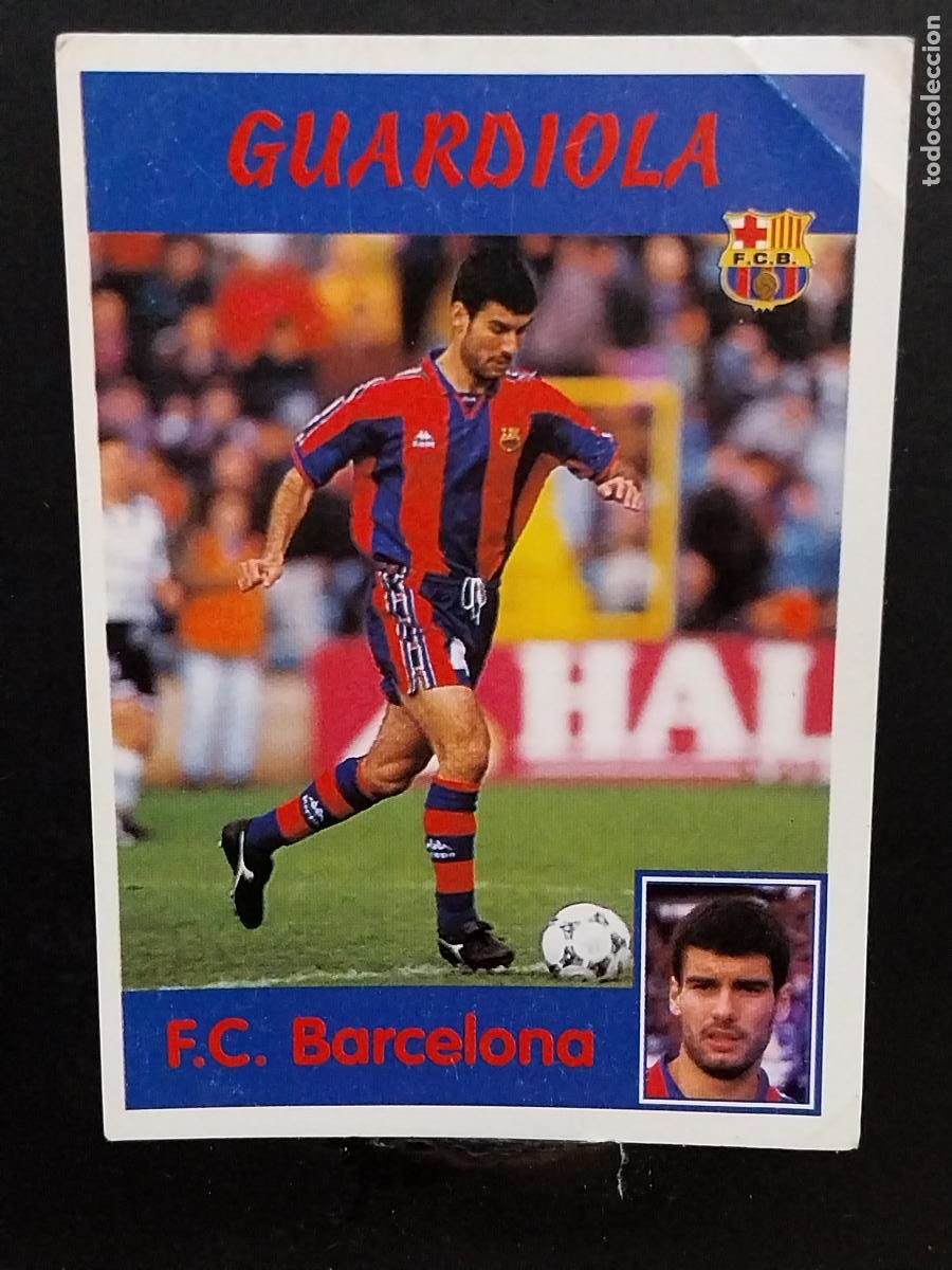 Postales: GUARDIOLA BARCELONA LIGA 1997 97 98 PANINI CROMO 24 SIN PEGAR NUNCA ORIGINAL