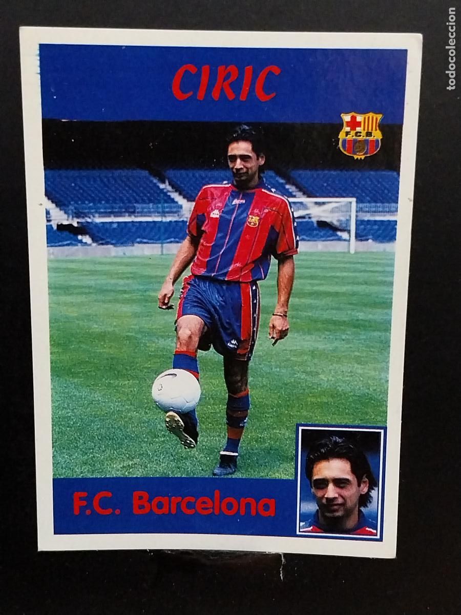 Postales: CIRIC BARCELONA LIGA 1997 97 98 PANINI CROMO 29 A SIN PEGAR NUNCA ORIGINAL