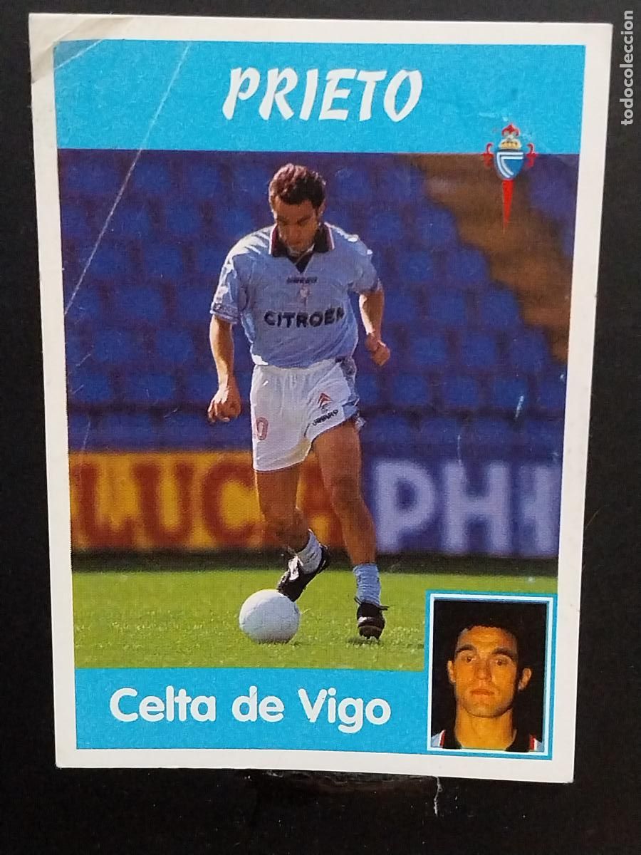 Postales: PRIETO CELTA VIGO LIGA 1997 97 98 PANINI CROMO 253 A SIN PEGAR NUNCA ORIGINAL