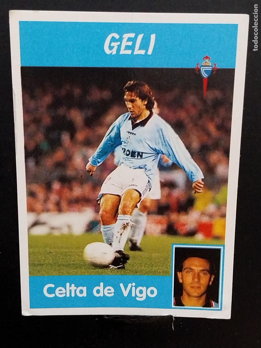 Postales: GELI CELTA VIGO LIGA 1997 97 98 PANINI CROMO 252 A SIN PEGAR NUNCA ORIGINAL **