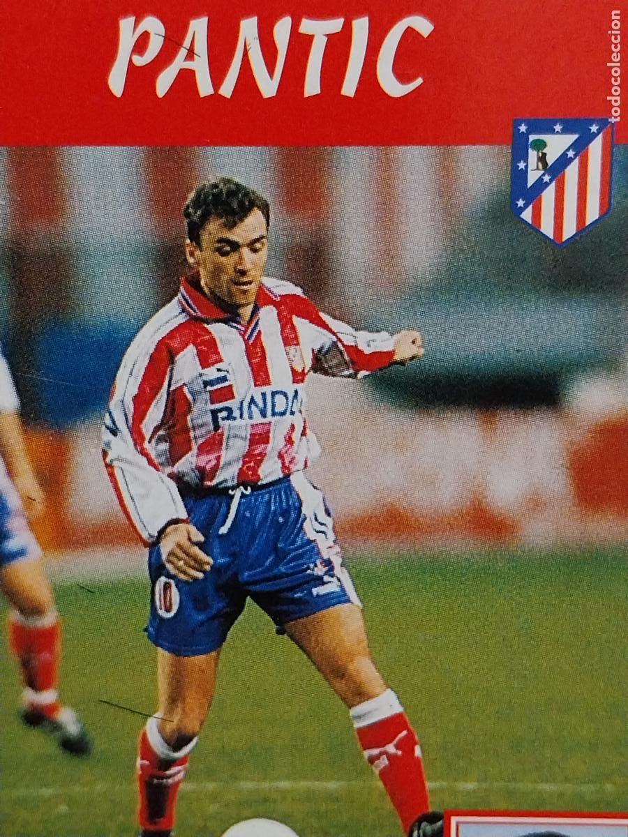 Postales: PANTIC ATLETICO AT MADRID LIGA 1997 97 98 PANINI CROMO 186 SIN PEGAR NUNCA ORIGINAL **
