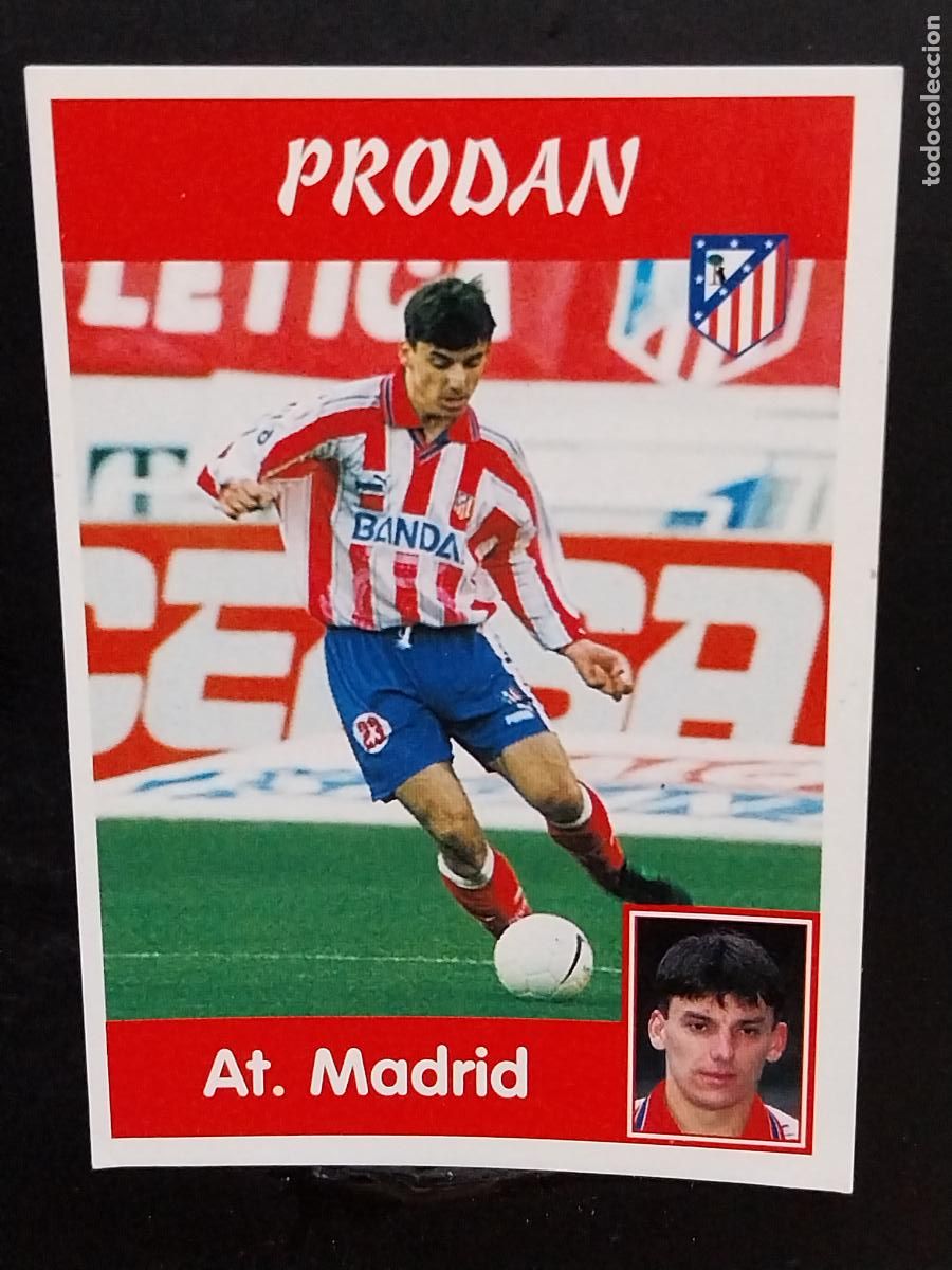 Postales: PRODAN ATLETICO AT MADRID LIGA 1997 97 98 PANINI CROMO 70 SIN PEGAR NUNCA ORIGINAL **