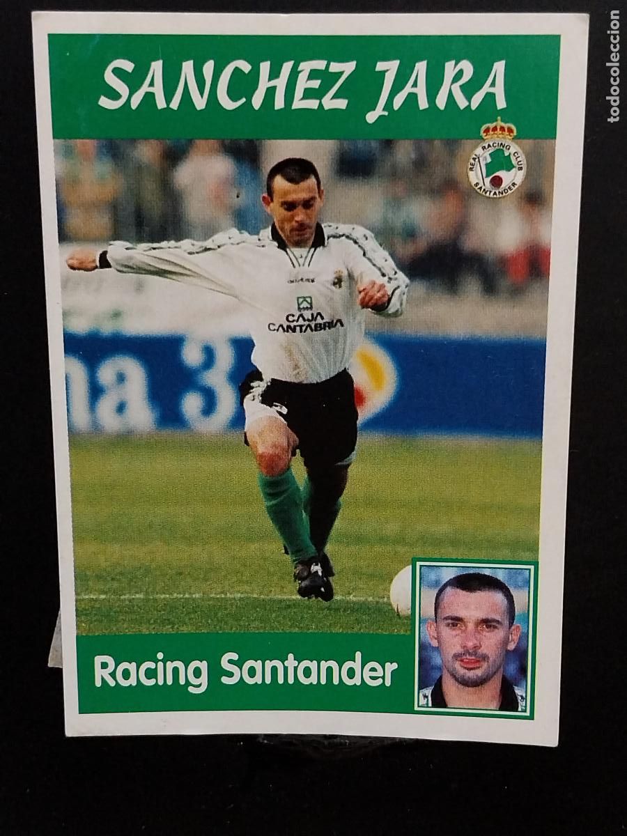 Postales: SANCHEZ JARA SANTANDER LIGA 1997 97 98 PANINI CROMO 200 SIN PEGAR NUNCA ORIGINAL **