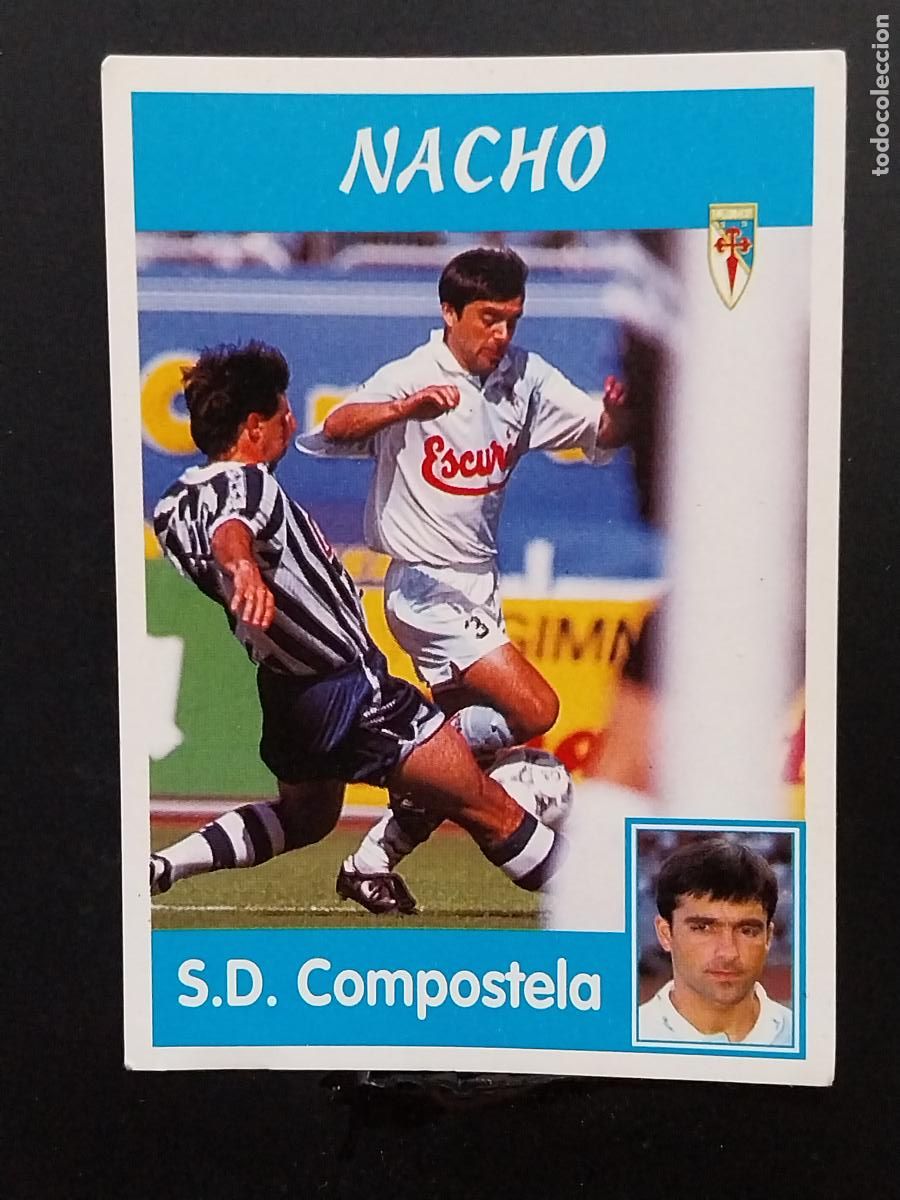 Postales: NACHO COMPOSTELA LIGA 1997 97 98 PANINI CROMO 166 SIN PEGAR NUNCA ORIGINAL **