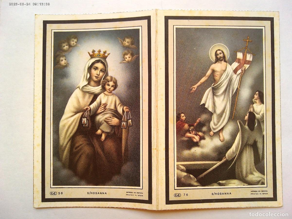 Postales: RECORDATORIO DE SE&Ntilde;ORA FALLECIDA EN CORDOBA EN 1966