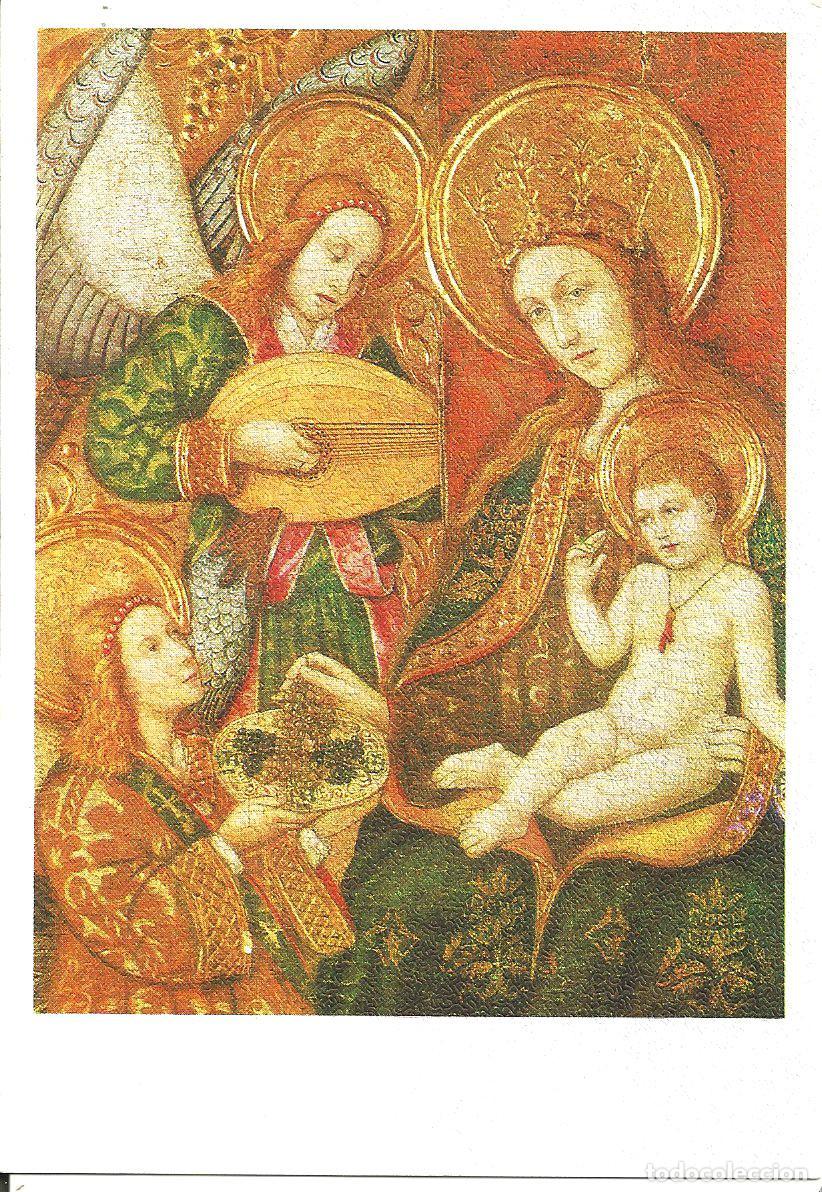 Postales: FELICITACION NAVIDAD *VIRGEN Y NI&Ntilde;O* - GARCIA DE BENABARRE, MUSEO ARTE CATALUNYA, DIPTICA, 15X10,5