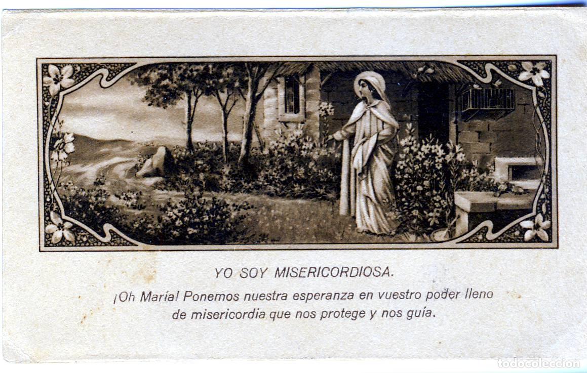 Postales: YO SOY MISERICORDIOSA.- ANTIGUA ESTAMPA.-