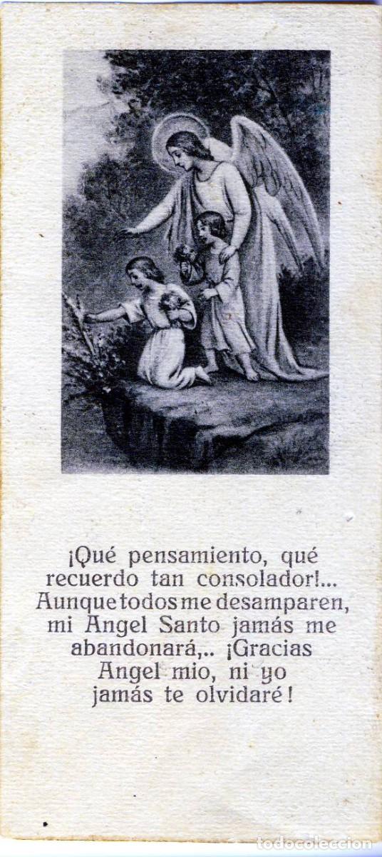 Postales: ANGEL DE LA GUARDA.- ORACI&Oacute;N.-
