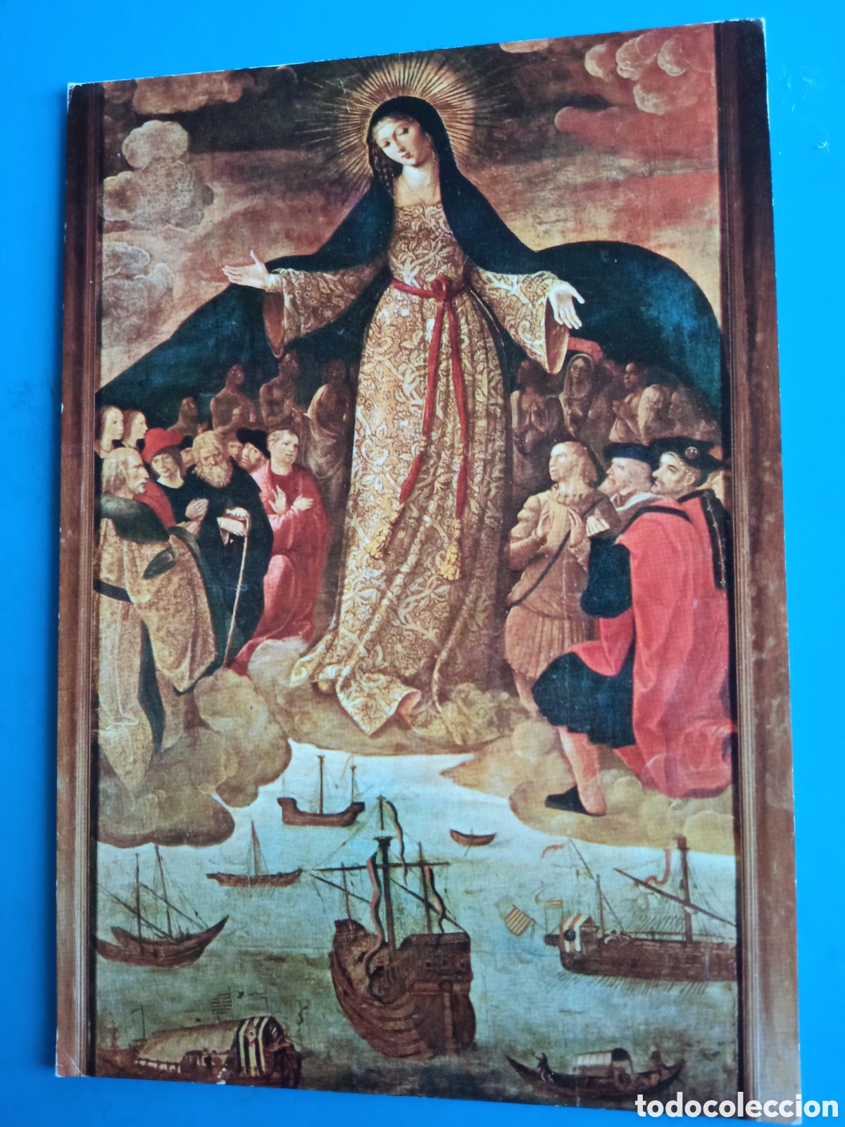 Postales: Antigua postal religiosa, Virgen de los Mareantes, Sevilla