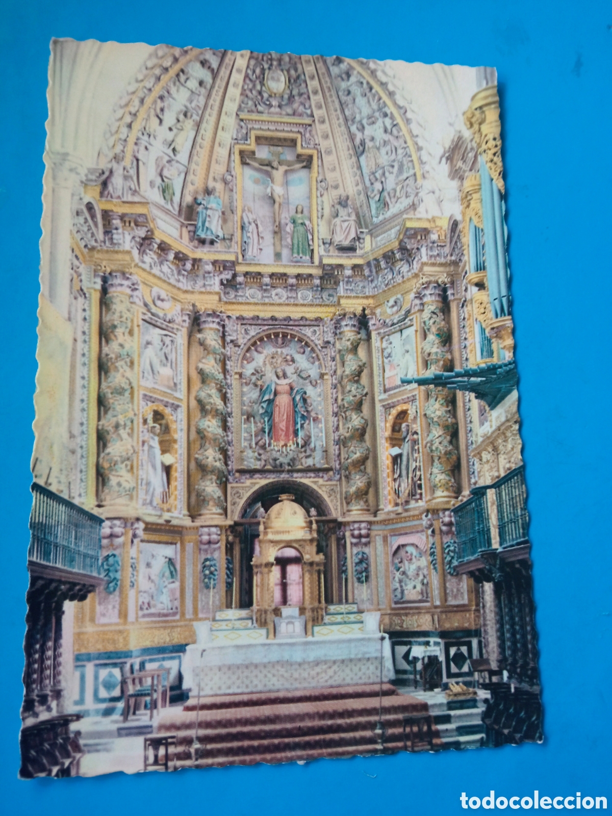 Postales: BURGOS, Monasterio de las Huelgas, Altar Mayor