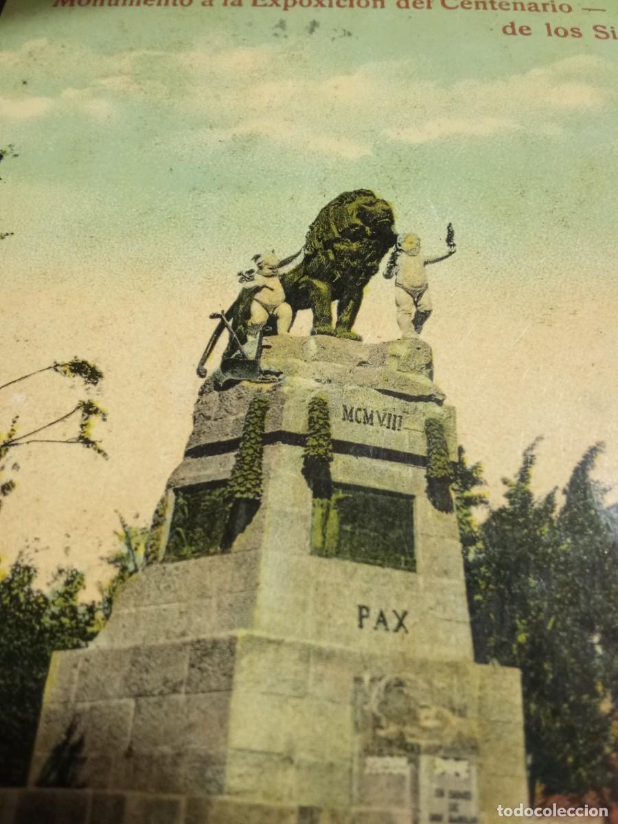 Postales: Monumento a la Exposicion del Centenario de los Sitios. - Foto 2