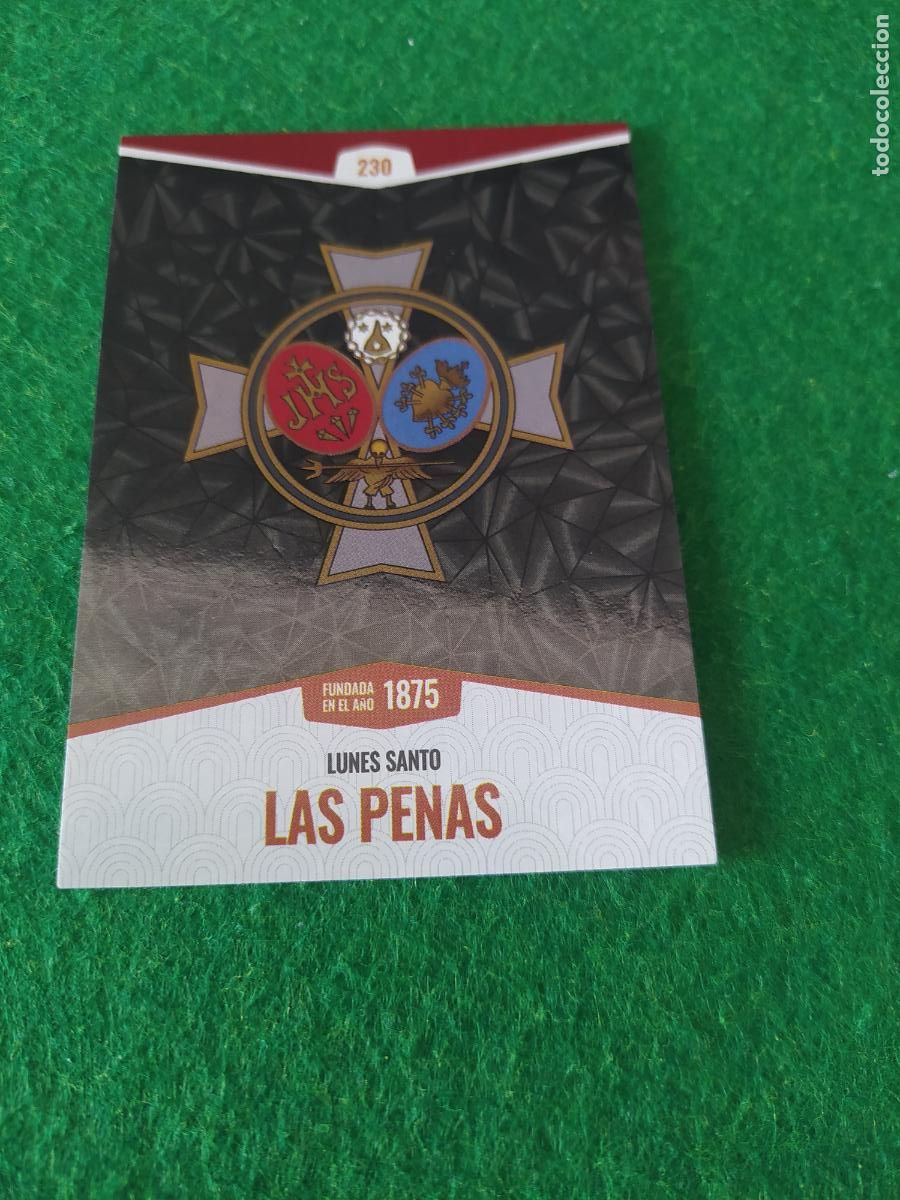 Postales: Holy cards Sevilla semana santa 2026 ESCUDO N&ordm; 230 LAS PENAS