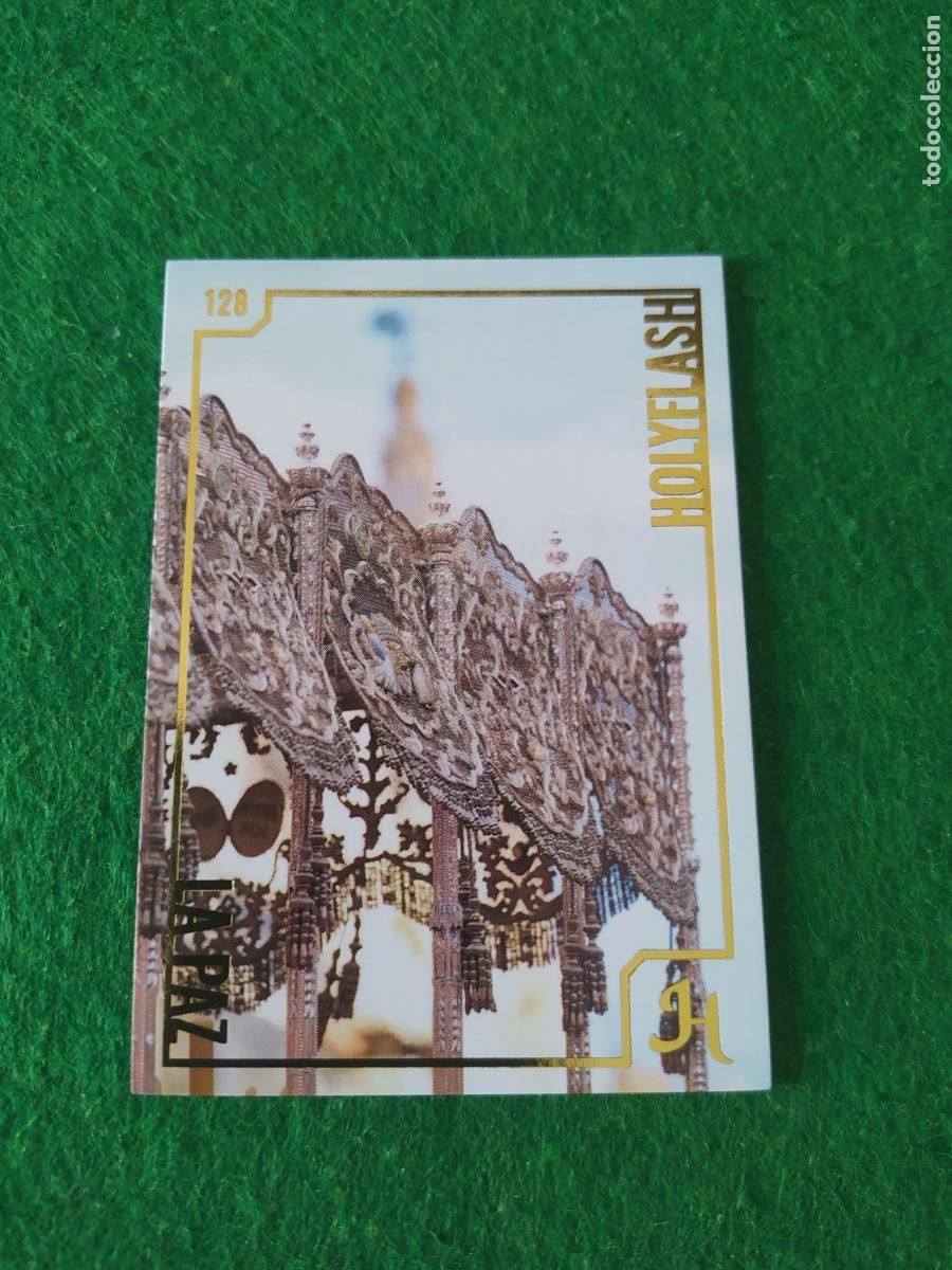 Postales: Holy cards Sevilla semana santa 2026 HOLYFLASH N&ordm; 128 LA PAZ