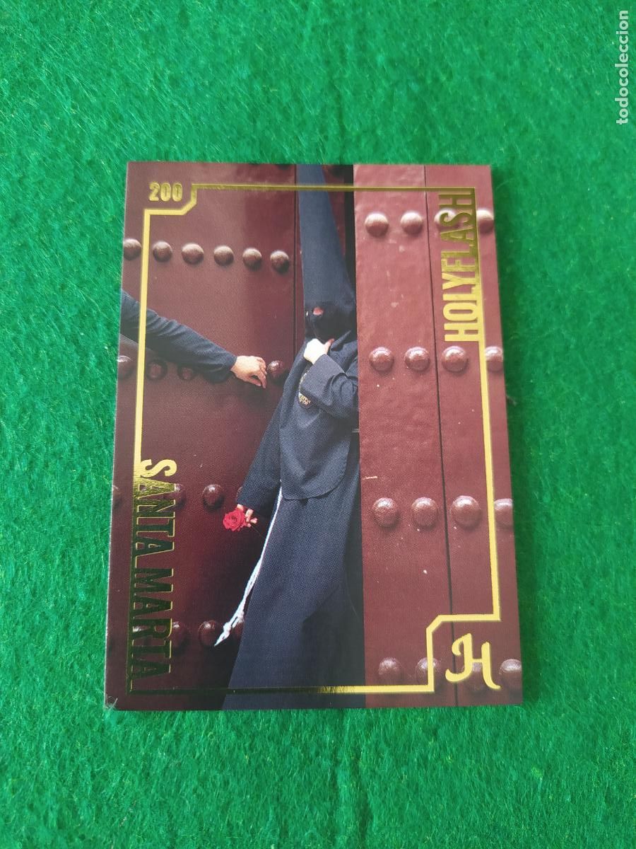 Postales: Holy cards Sevilla semana santa 2026 HOLYFLASH N&ordm; 200 SANTA MARTA