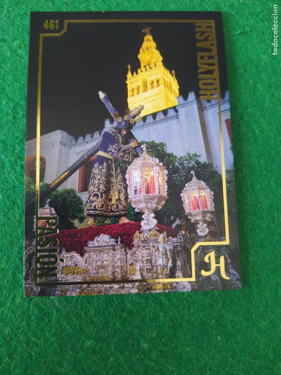 Postales: Holy cards Sevilla semana santa 2026 HOLYFLASH N&ordm; 461 PASION