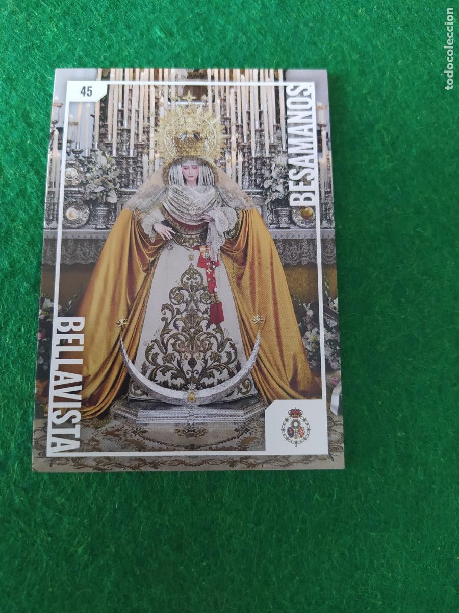 Postales: Holy cards Sevilla semana santa 2026 BESAMANOS N&ordm; 45 BELLAVISTA