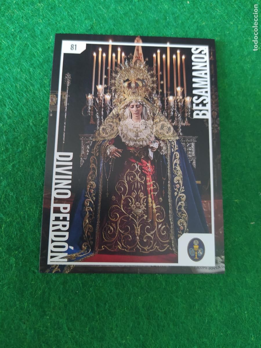 Postales: Holy cards Sevilla semana santa 2026 BESAMANOS N&ordm; 81 DIVINO PERDON