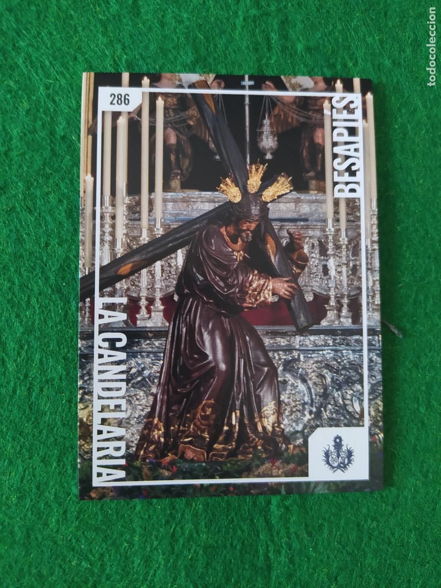 Postales: Holy cards Sevilla semana santa 2026 BESAPIES N&ordm; 286 LA CANDELARIA