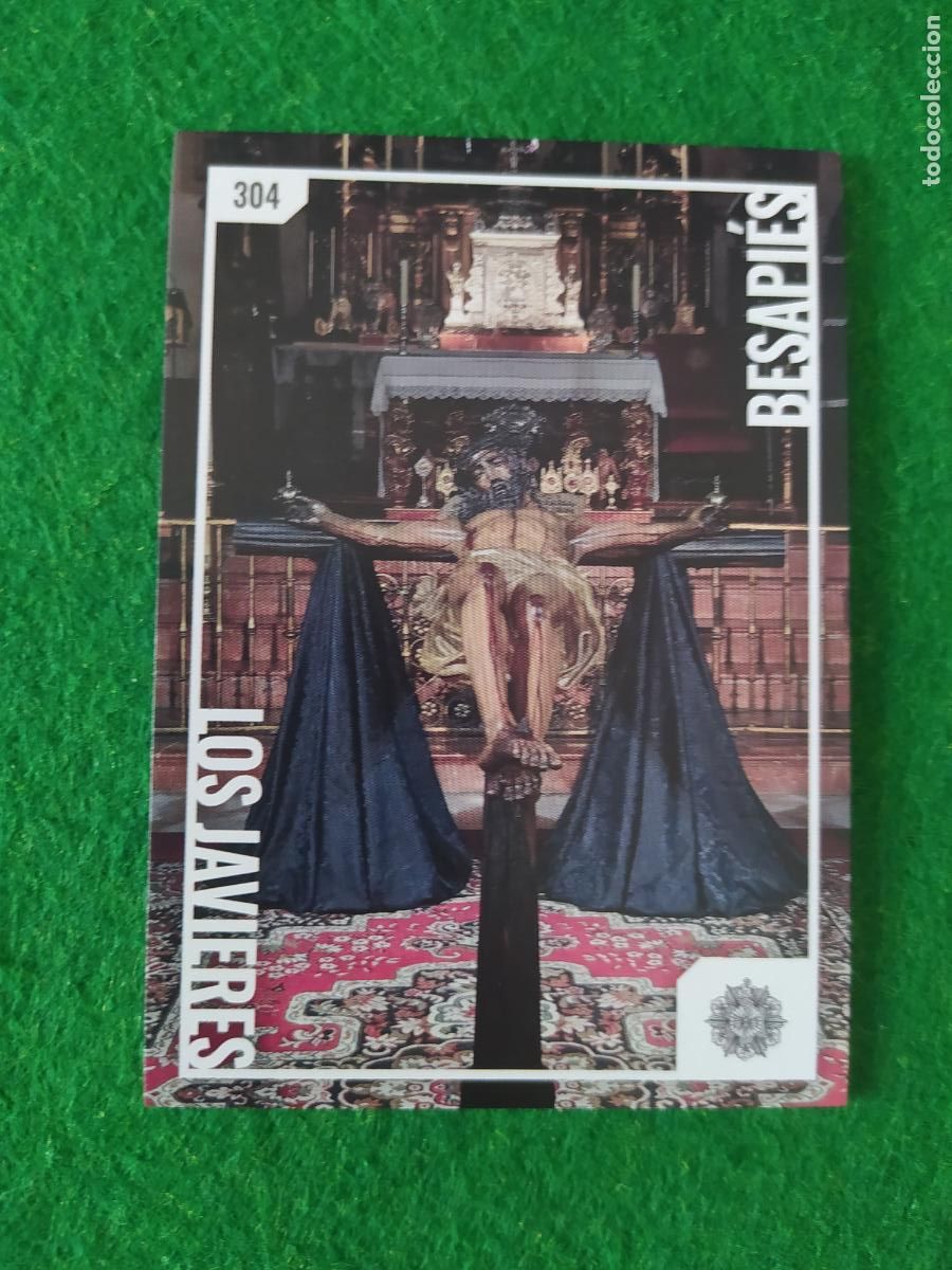Postales: Holy cards Sevilla semana santa 2026 BESAPIES N&ordm; 304 LOS JAVIERES