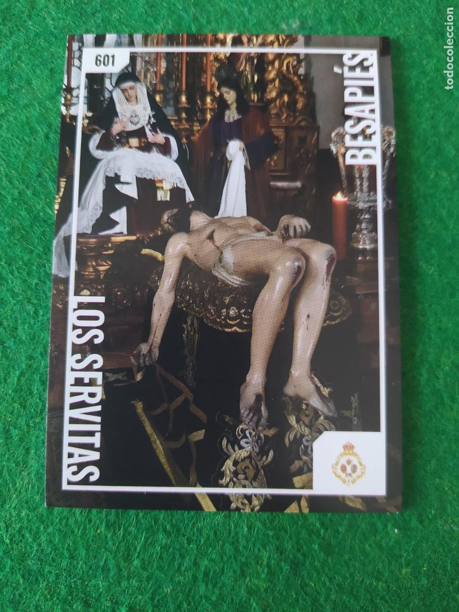 Postales: Holy cards Sevilla semana santa 2026 BESAPIES N&ordm; 601 LOS SERVITAS