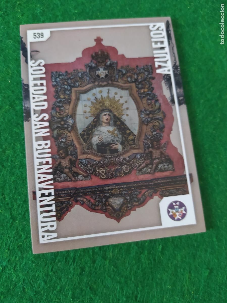 Postales: Holy cards Sevilla semana santa 2026 AZULEJOS N&ordm; 539 SOLEDAD SAN BUENAVENTURA