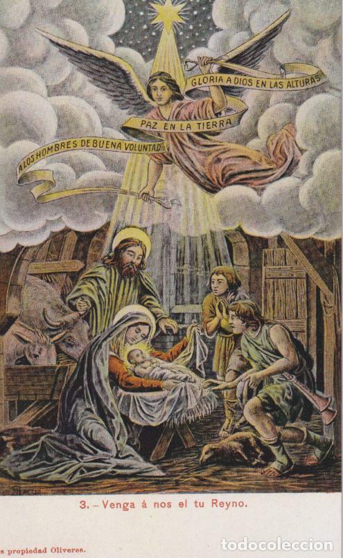 Postales: EL PADRE NUESTRO ILUSTRADO N&ordm;3 - ED. JORGE VENINI (FACSIMIL) - S/C