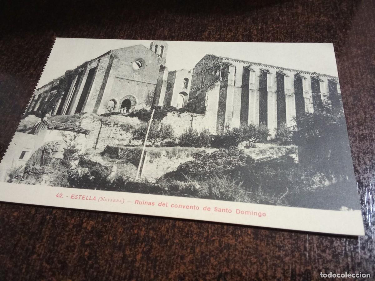 Postales: Estella.Ruinas del convenio de Santo Domingo.