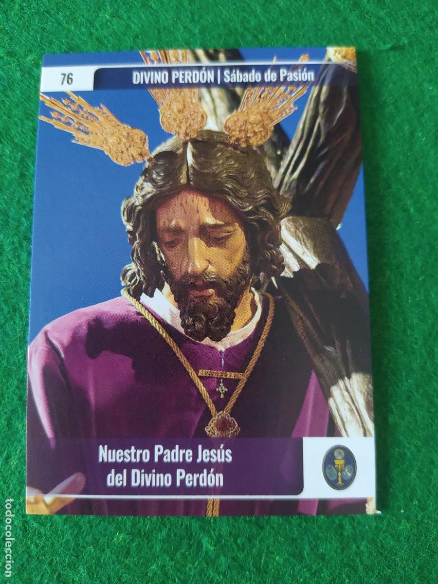 Postales: Holy cards Sevilla semana santa 2026 N&ordm; 76 DIVINO PERDON