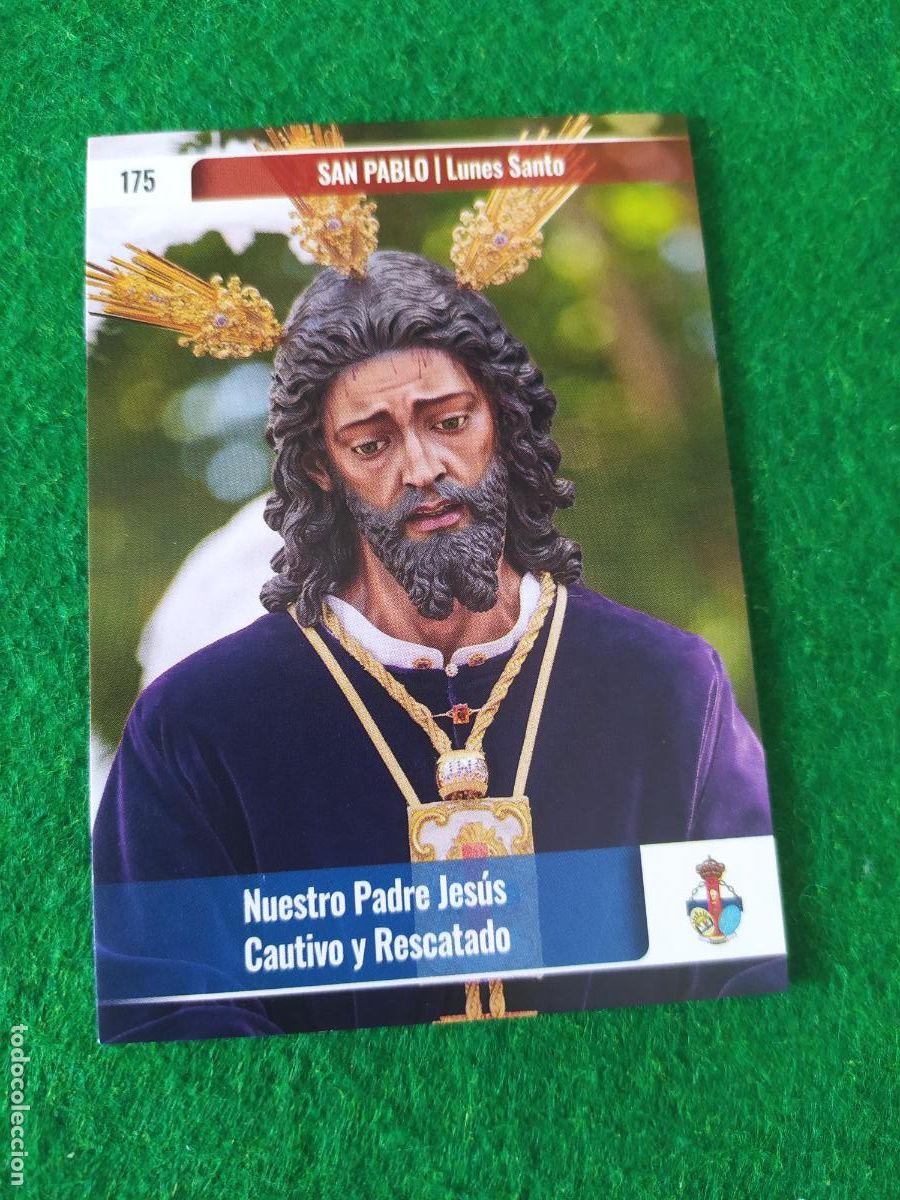 Postales: Holy cards Sevilla semana santa 2026 N&ordm; 175 SAN PABLO