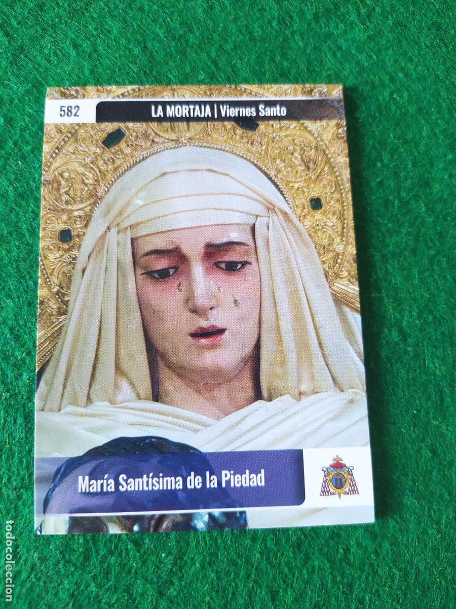 Postales: Holy cards Sevilla semana santa 2026 N&ordm; 582 LA MORTAJA