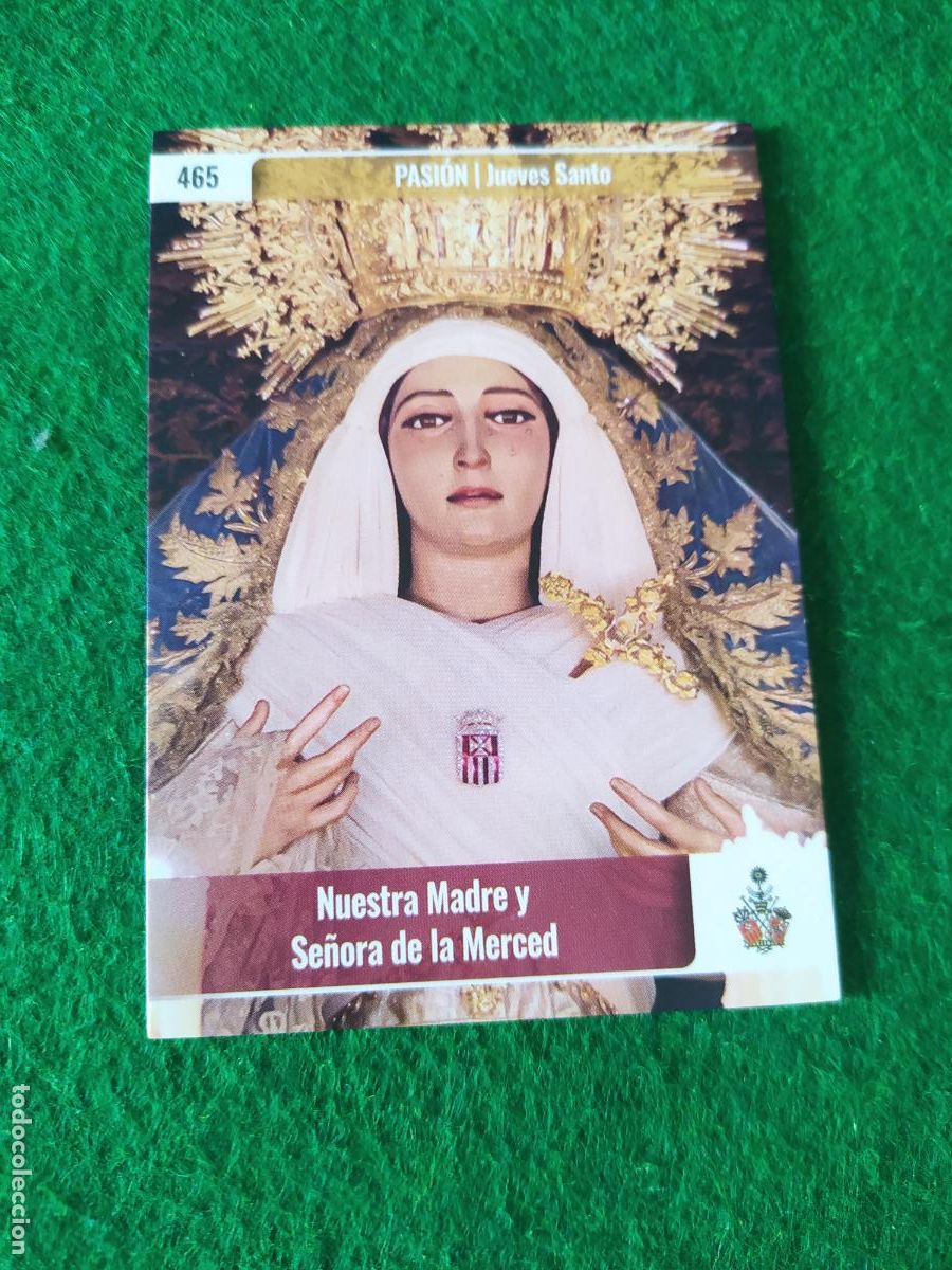 Postales: Holy cards Sevilla semana santa 2026 N&ordm; 465 PASION