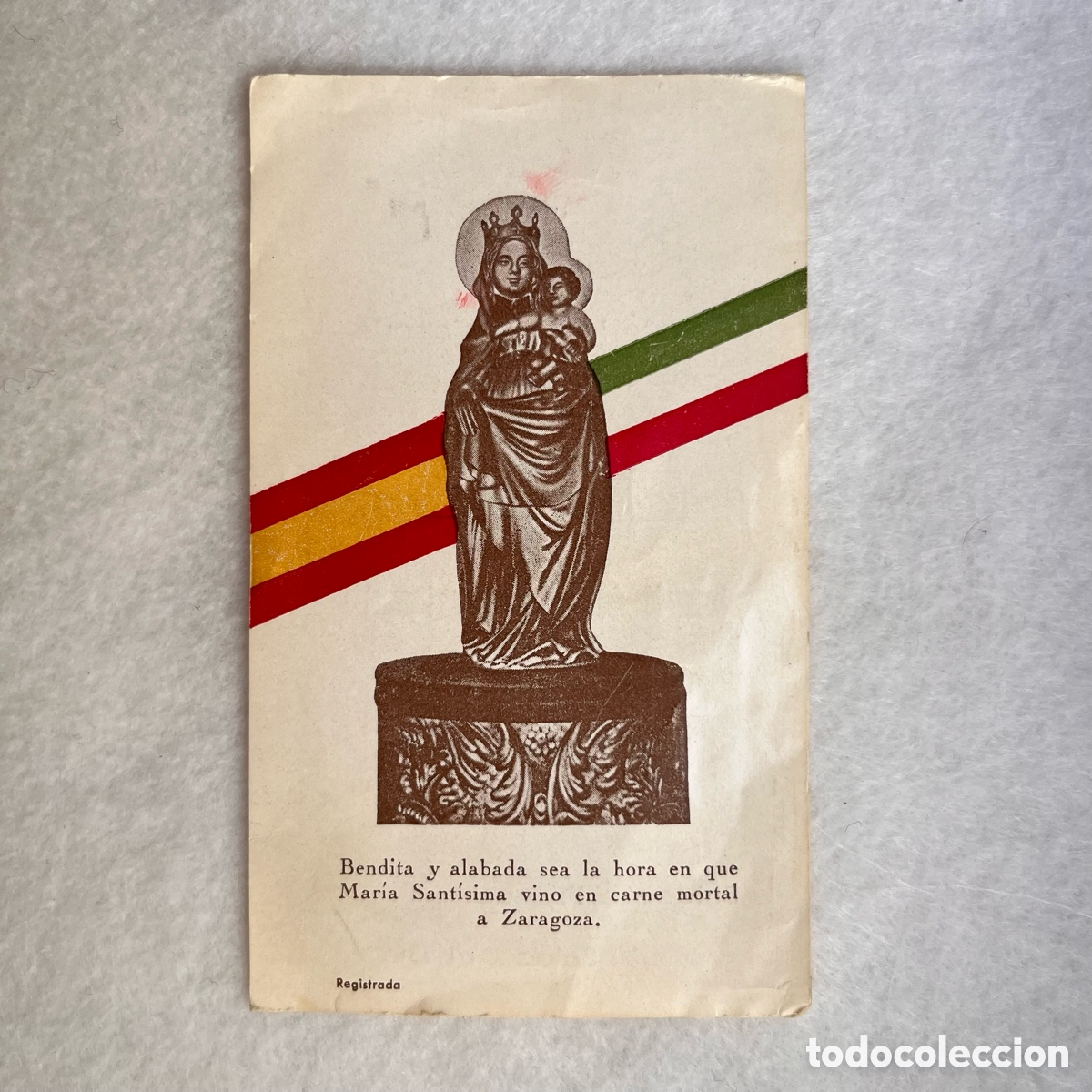 Postales: RECORDATORIO MILITAR / GUERRA CIVIL - BRIGADA LEGIONARIA FLECHAS AZULES / FRENTE ARAG&Oacute;N CATALU&Ntilde;A