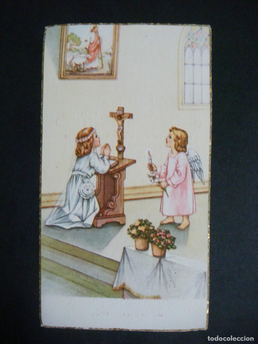 Postales: RECORDATORIO ANTIGUO DE 1&ordf; COMUNION A&Ntilde;O 1953-CAJ-POS-N&ordm;-6,SOB-N&ordm;-1