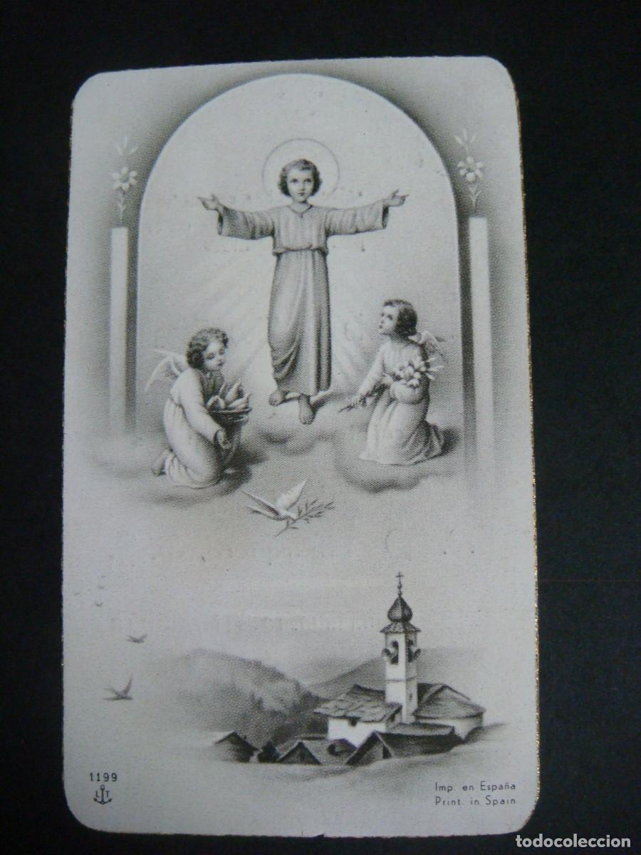 Postales: RECORDATORIO ANTIGUO A&Ntilde;O 1948 EJERCICIOS ESPIRITUALES-CAJ-POS-N&ordm;-6,SOB-N&ordm;-1