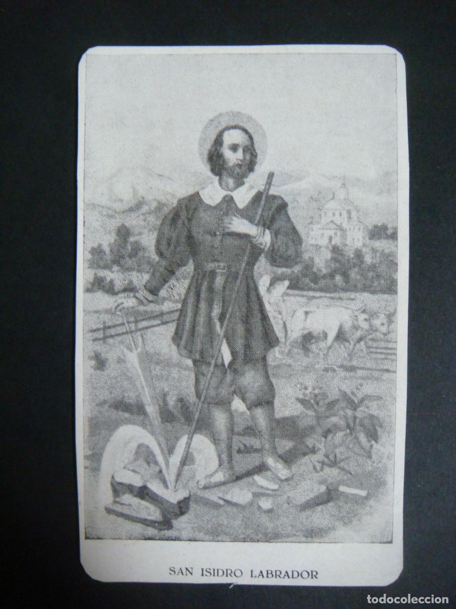 Postales: RECORDATORIO ANTIGUO SAN ISIDRO LABRADOR ORACION-CAJ-POS-N&ordm;-6,SOB-N&ordm;-1