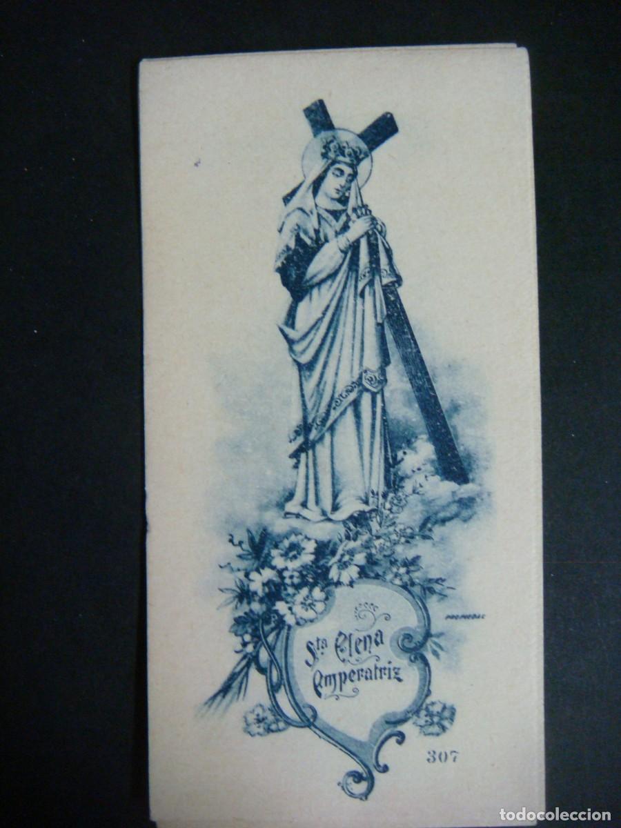 Postales: RECORDATORIO ANTIGUO Sta ELENA EMPERATRIZ-CAJ-POS-N&ordm;-6,SOB-N&ordm;-1