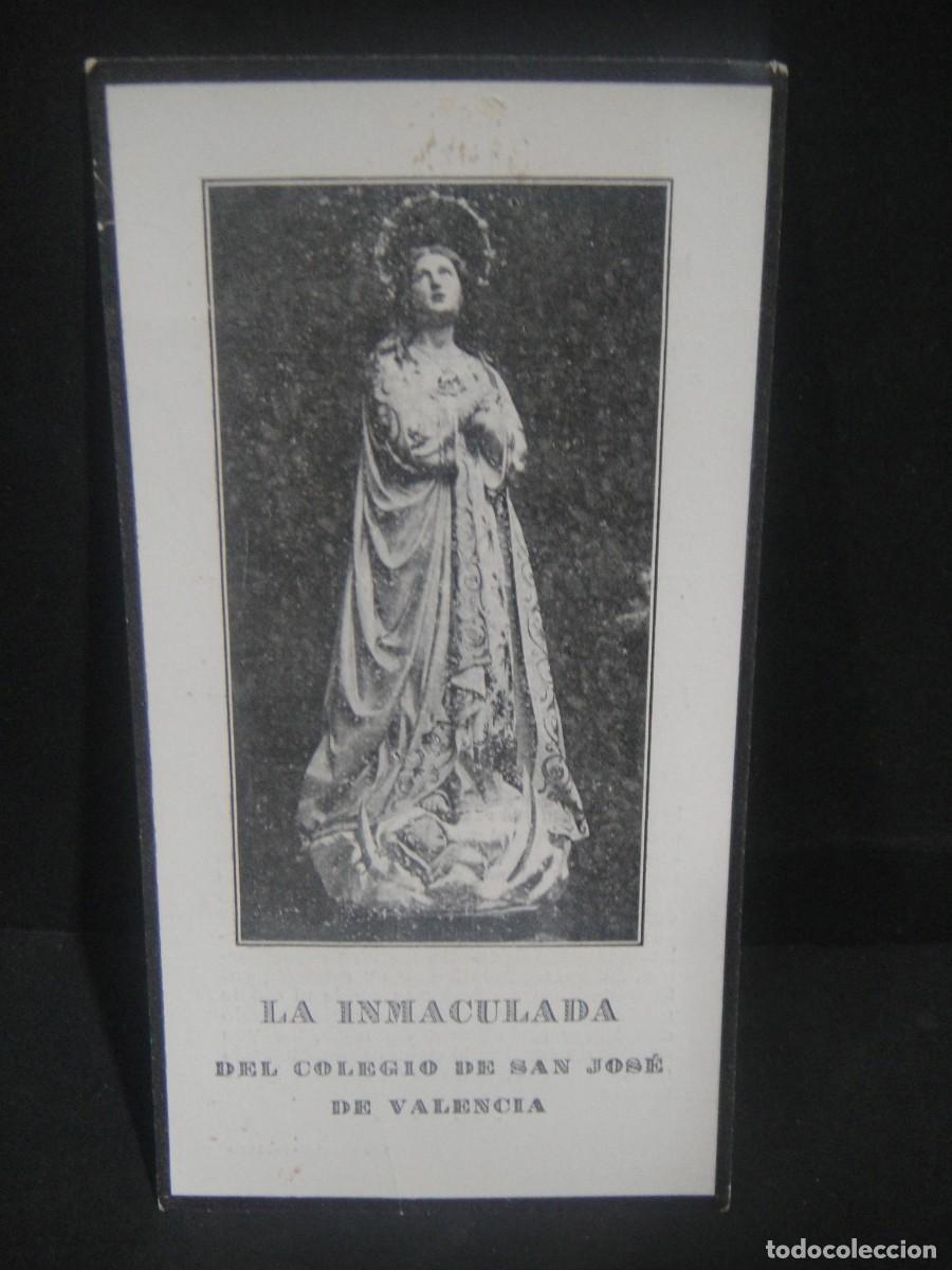 Postkarten: recordatorio de defuncion - prefecto del colegio san jose - valencia agosto de 1924